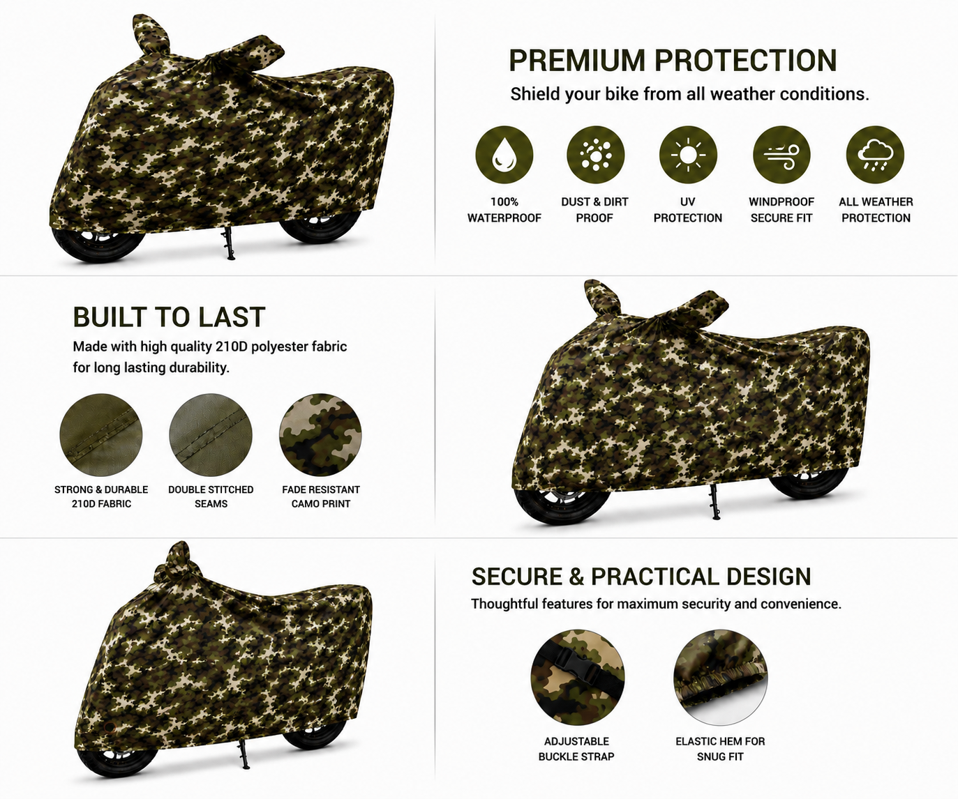 BIKE COVER 100% WATER PROOF - Image 2