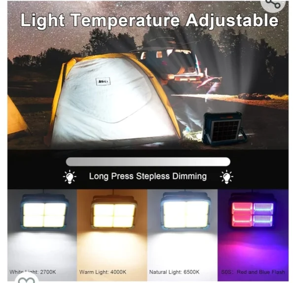 SOLAR LIGHT (50W 266 LED) - Image 4