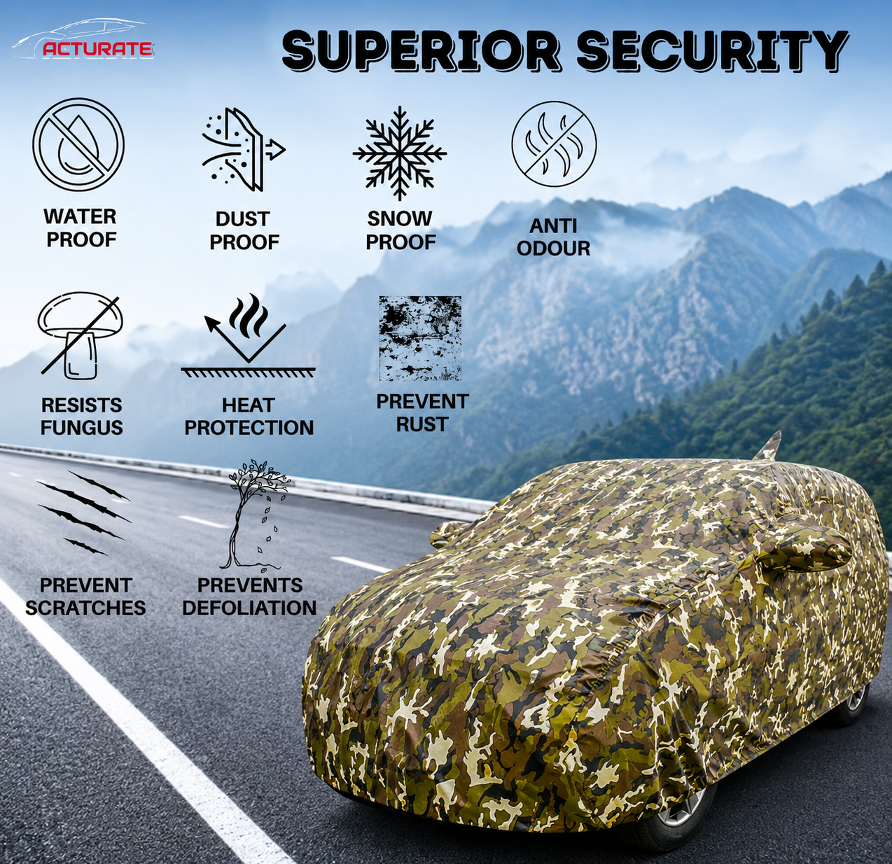 MG 100% WATERPROOF CAR COVER - Image 4