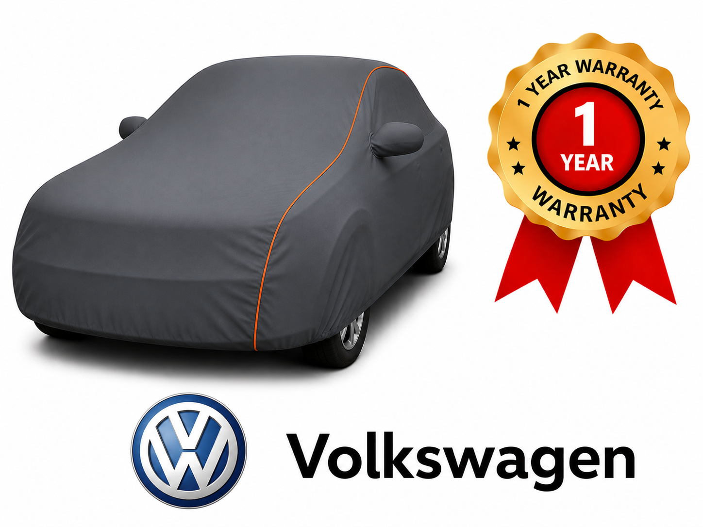 VOLKSWAGEN 101% WATERPROOF CAR COVER