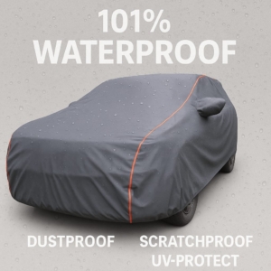 thumbnail image 2 of 100% Waterproof All-Weather Car Cover For Ford Excursion – Premium SUV Cover 2 of 3
