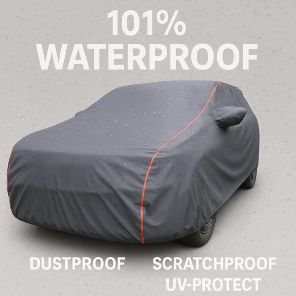VOLKSWAGEN 101% WATERPROOF CAR COVER - Image 4