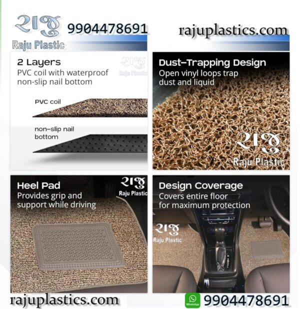 CAR FLOOR MAT HIGH QUALITY 6D UNIVERSAL - Image 2