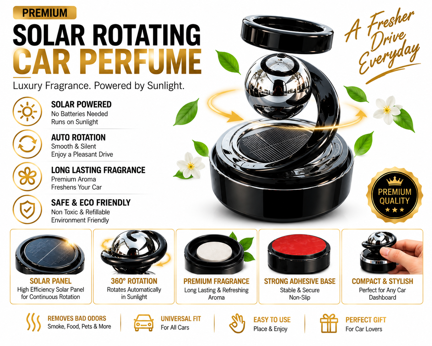 Premium Dashboard Air Freshener