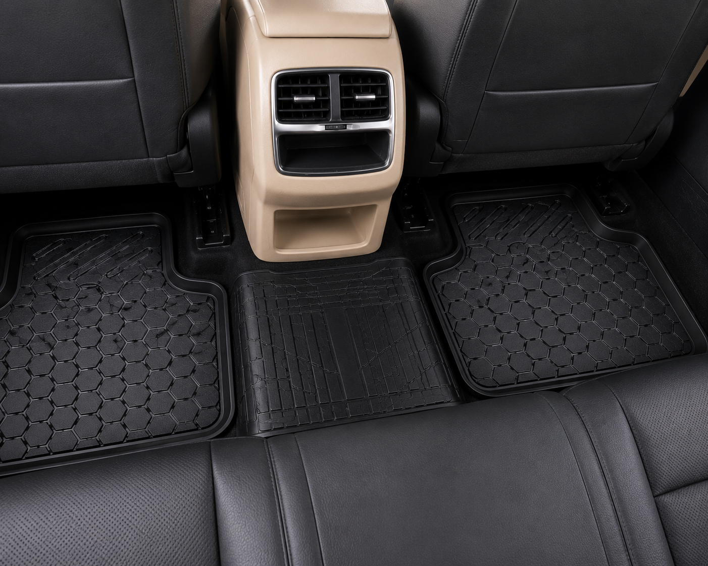 4G Plus Premium Heavy Duty Car Floor Mats Set 5 Seater - Image 6