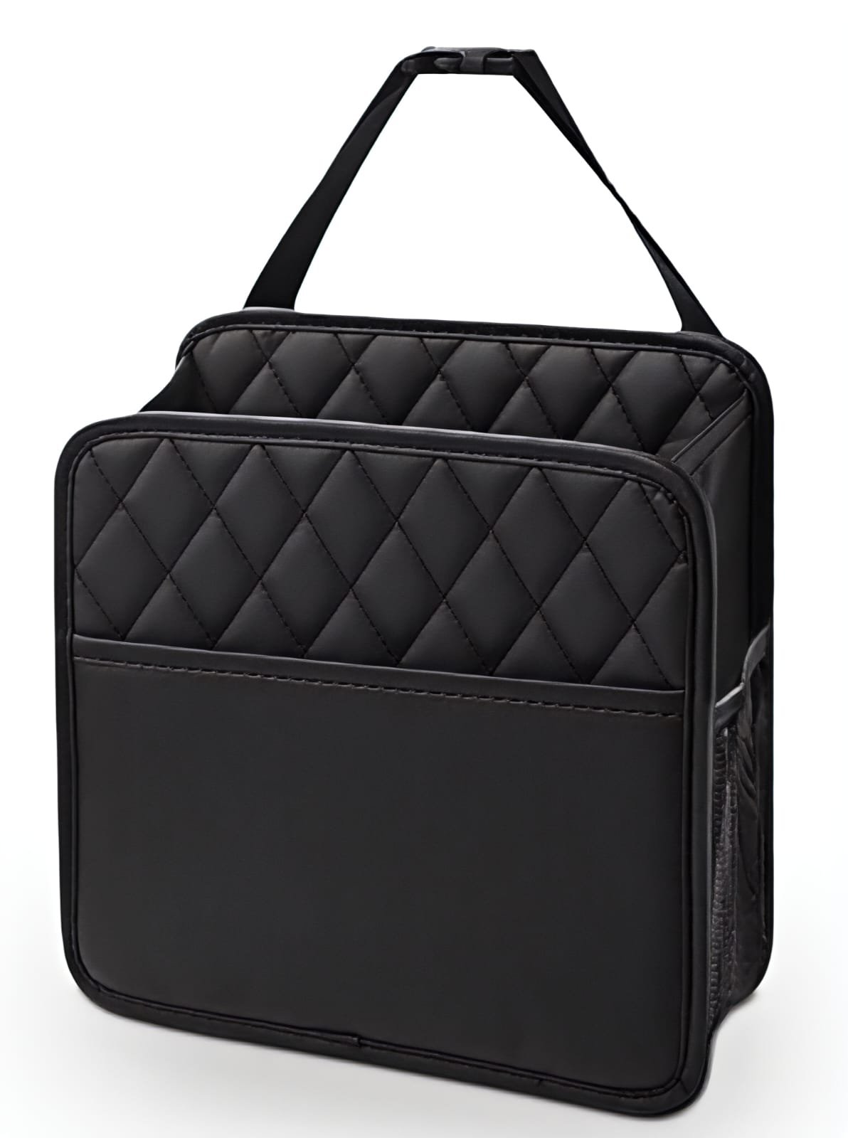 Premium Black Car Seat Organizer Bag