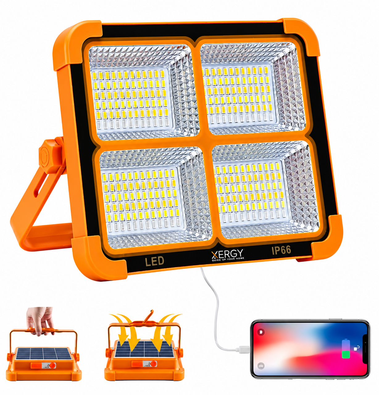 Solar LED Light for Outdoor & Home Use